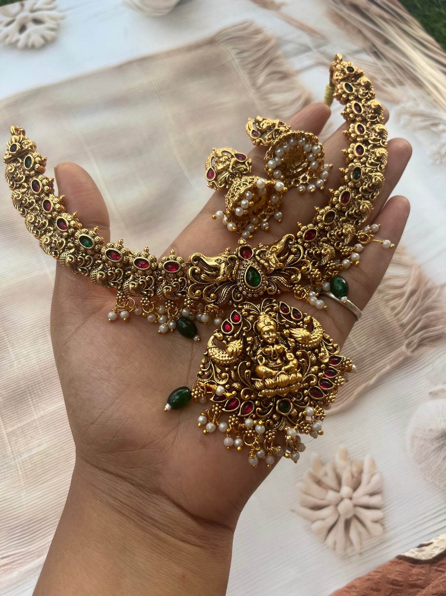 Antique South Indian bridal choker