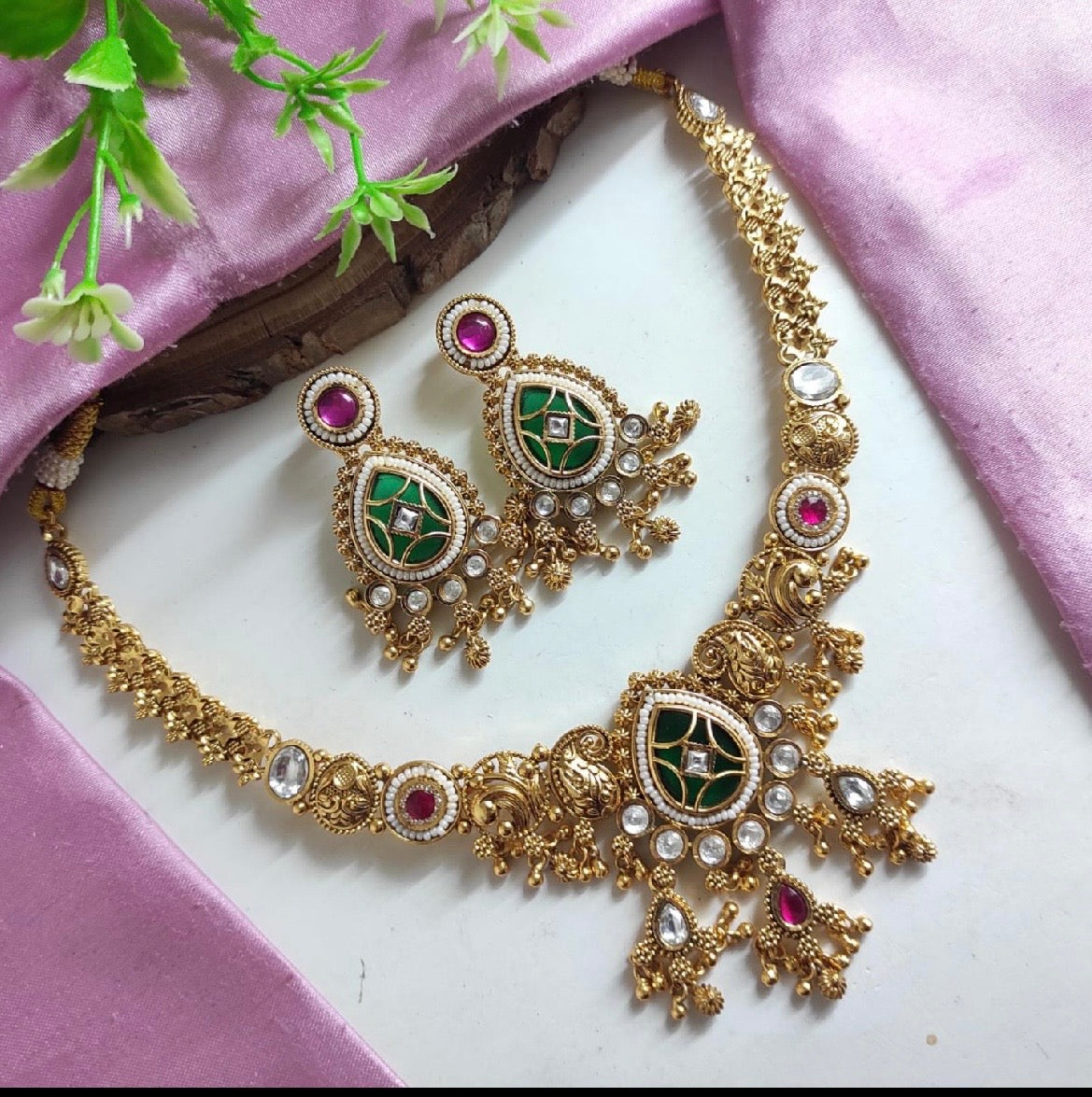 Rajwadi Necklace