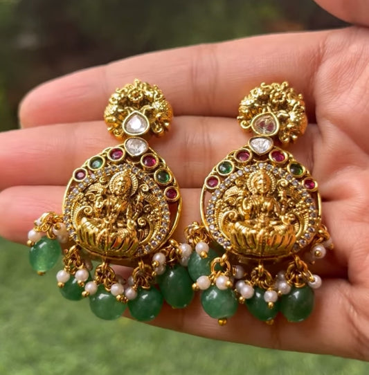 Antique Lakshami Chandbalis