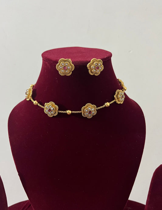 Floral Noor Choker
