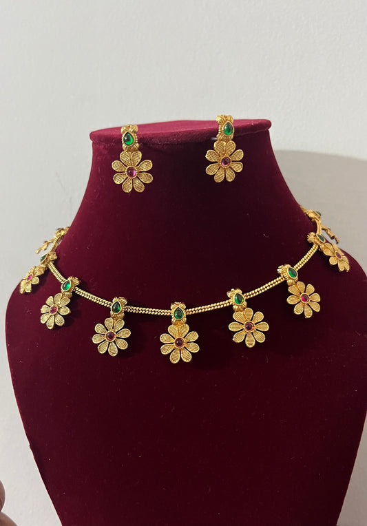 Pushpamala- The Blossom Choker