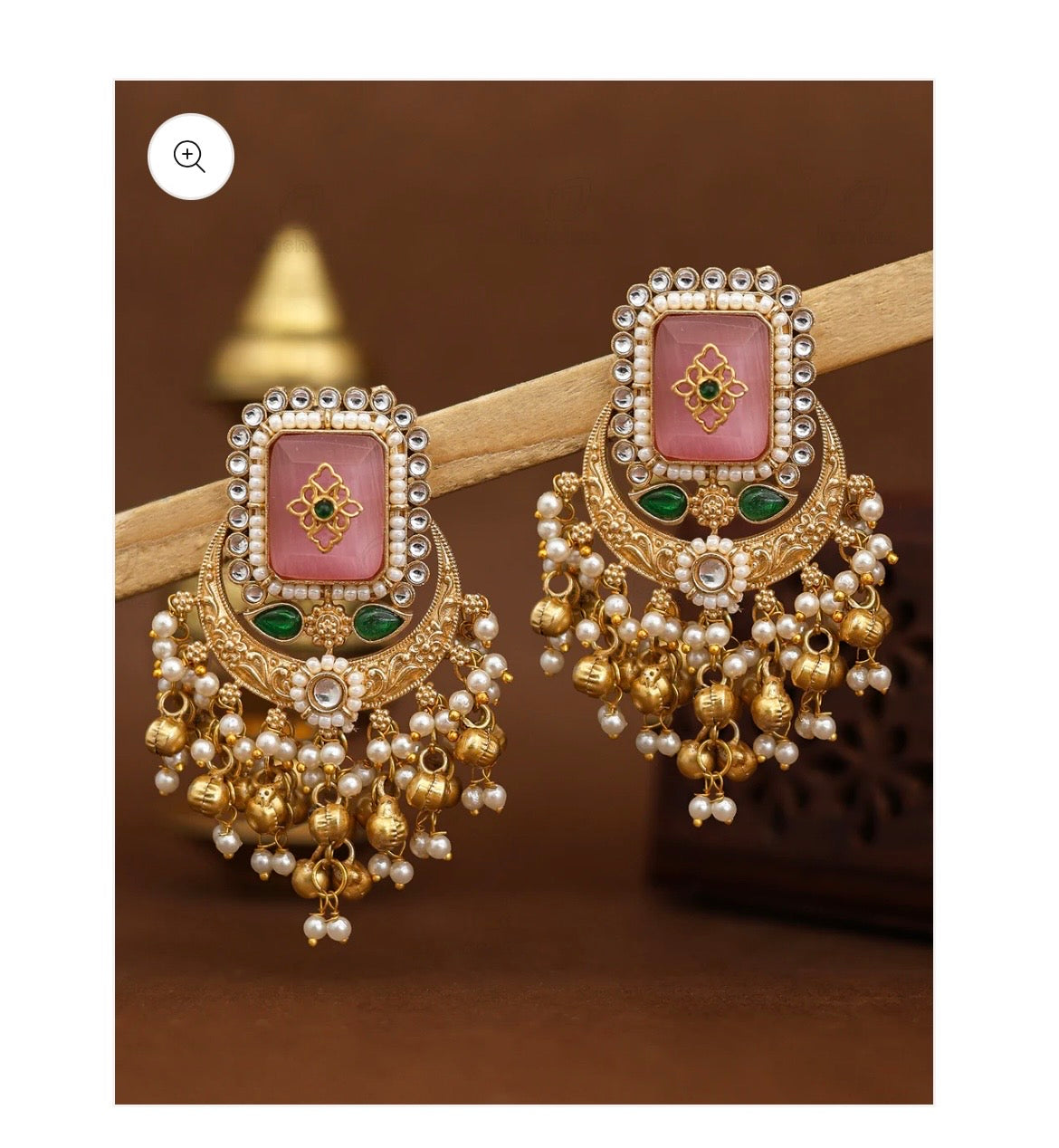 Chandrika Gold danglers