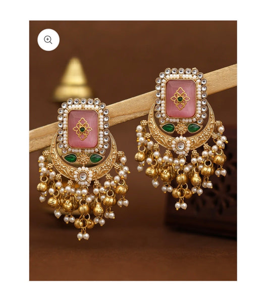 Chandrika Gold danglers