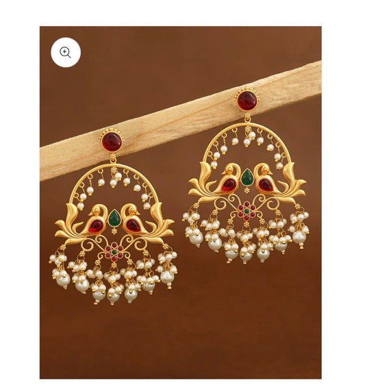 Anandi gold chandbalis