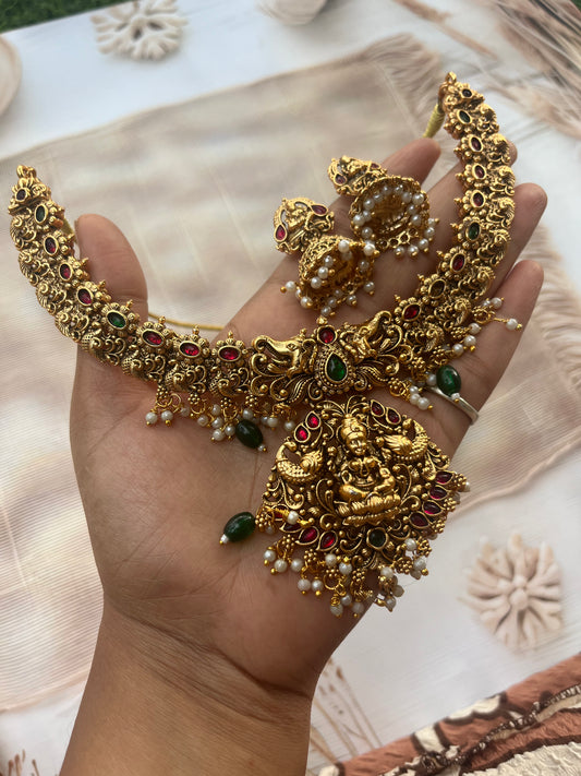 Antique South Indian bridal choker