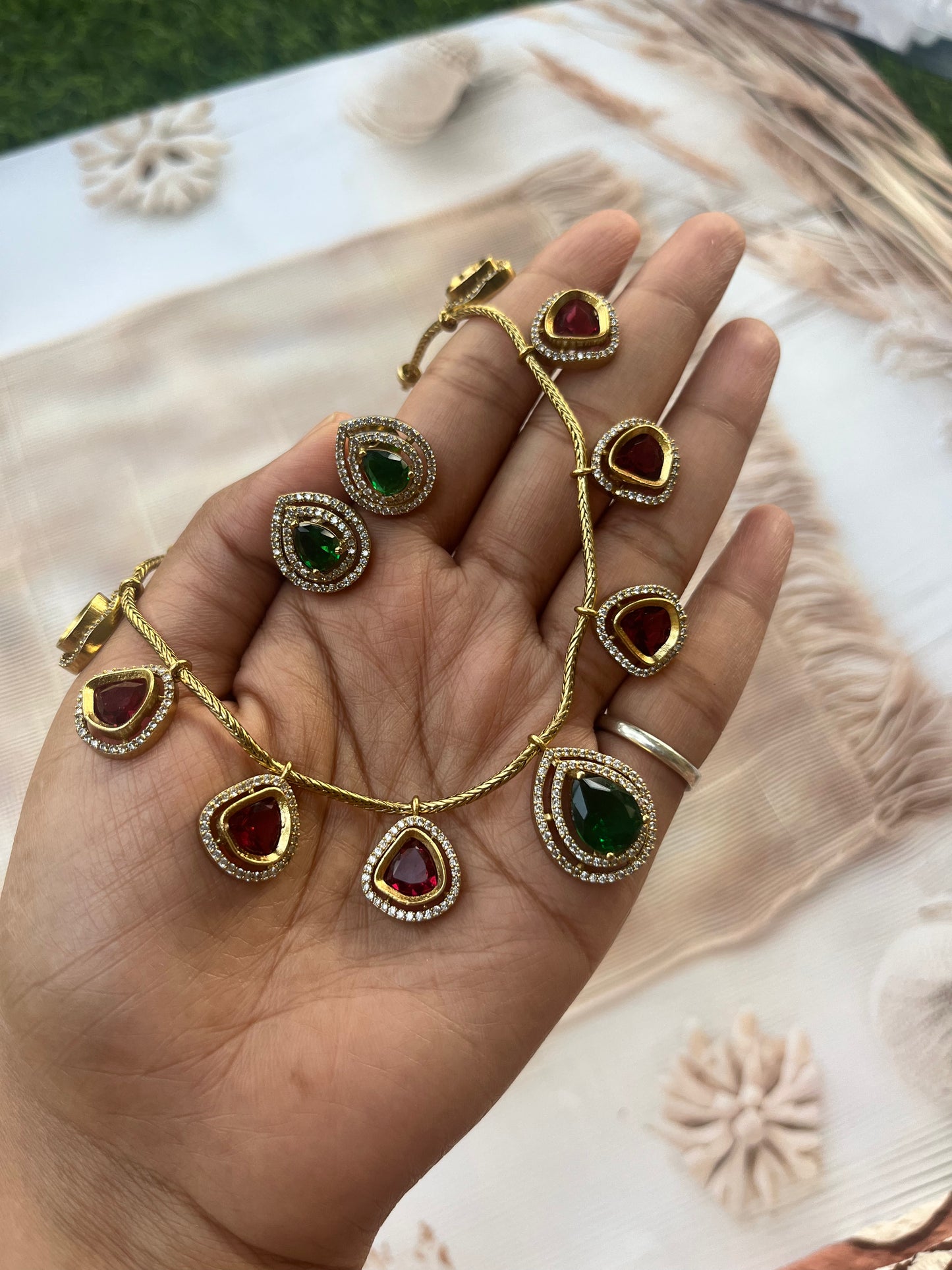 Majestic Gemstone Necklace