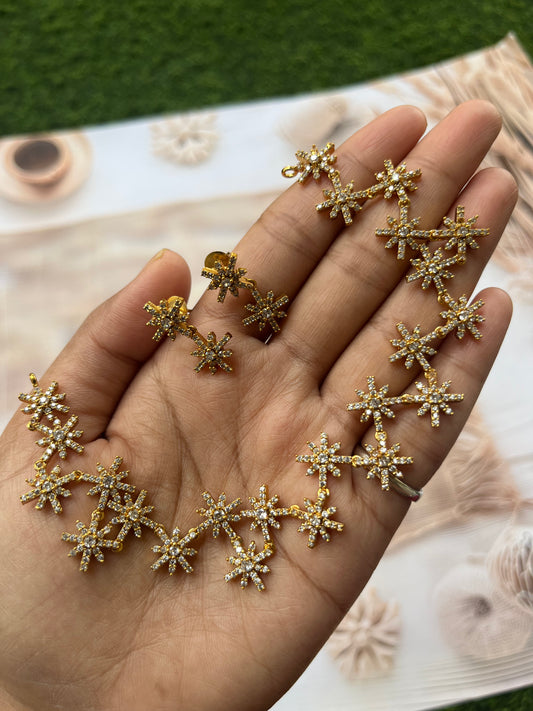 White stone premium choker
