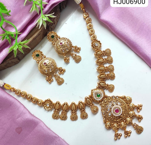 Sejal antique gold Necklace